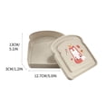 thumbnail image 5 of Fridja Clearance Under 5$ Storage Sandwich Containers Kids Or Adult Lunch 2L for On Meal Cooking Hot Rice Lunch Box, 5 of 5
