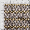thumbnail image 1 of oneOone Georgette Viscose Fabric Ethnic Ikat Print Fabric BTY 42 Inch Wide, 1 of 4