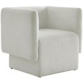 thumbnail image 2 of Meridian Furniture Vera Cream Boucle Fabric Accent Chair, 2 of 12