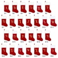 thumbnail image 5 of SUTENGDA 20 Inches Monogram Christmas Stockings Red Velvet with White Super Soft Plush Cuff Embroidered Xmas Stockings Classic Personalized Stocking Decorations for Family Holiday Season, 5 of 5