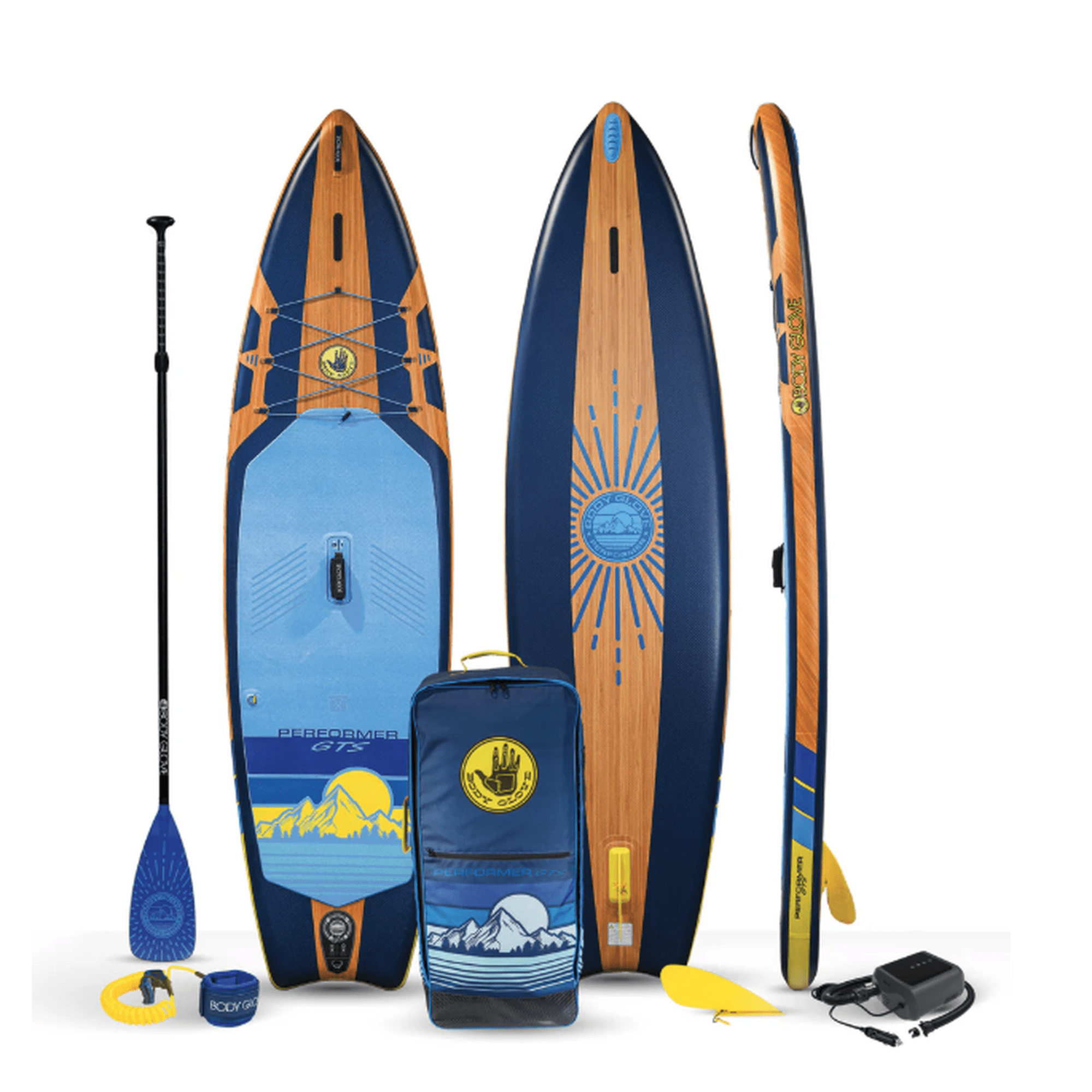 Body Glove Inflatable Stand Up Paddle Board with Accessories