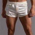 thumbnail image 1 of LSLJS Shorts de Pyjama Décontractés Unis pour Hommes, Shorts de Gym Cadeaux pour Hommes, 1 of 4