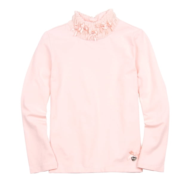 Le Chic Girl's Peach Turtleneck, Sizes 3-14 - 3/98