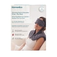 thumbnail image 4 of Homedics Warming Neck and Shoulder Wrap Plus Eye Mask, 4 of 8