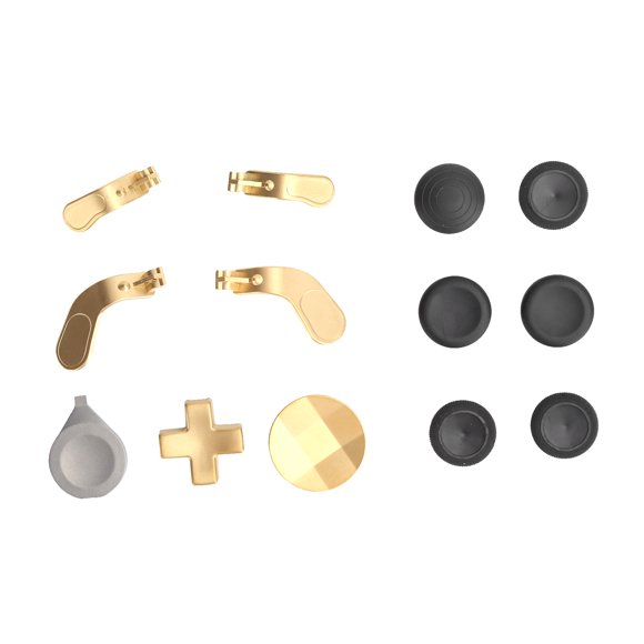 DEWIN Manette de Jeu Échange Joysticks Palettes Accessoire Remplacement pour Xbox One Elite Series 2 Manette Doré