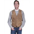 thumbnail image 1 of Scully 503-221-48 Mens Leather Wear Western Vest, Maple, Size 48, 1 of 3