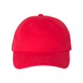 thumbnail image 1 of Brushed Twill Cap, Adjustable, Red, 1 of 1