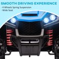 thumbnail image 4 of Qaba 12V Kids ATV with Four Wheels Spring Suspension, Blue, 4 of 9