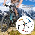 thumbnail image 3 of Langgg Bicycles Fast Release Lever Aluminium Alloy Seat Tube Clamp Portable Outdoor Sports Road Cycling Clip Replacement Repairing Silver, 3 of 8
