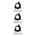thumbnail image 2 of ZheElen Adaptateur de Vélo Plaque de Support Inférieur Guide de Chaîne Conversion en Alliage d'Aluminium Manivelles Portables Professionnelles Réparation Noir 3Ensemble, 2 of 6