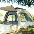 thumbnail image 2 of Tente Instantanée Pop-Up Portable Imperméable Tente Automatique Tente Familiale de Camping Cabane pour Camping Randonnée Alpinisme, 2 of 7