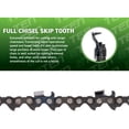 thumbnail image 4 of Full Chisel Skip Tooth Chainsaw Chain 24 inch .050 3/8 84DL for Stihl 6 Pack 810-CCC2254H, 4 of 4