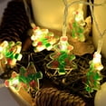 thumbnail image 2 of Christmas Lights 9.84FT 20 LED Battery Operated String Lights Cute For Window Indoor Outdoor Decor Christmas Party Decorations, 2 of 2