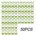thumbnail image 1 of 50 Pcs Fixateur d'Aneth Vert pour Ligne Murale, Autocollant Fixateur Sans Traces, 1 of 7