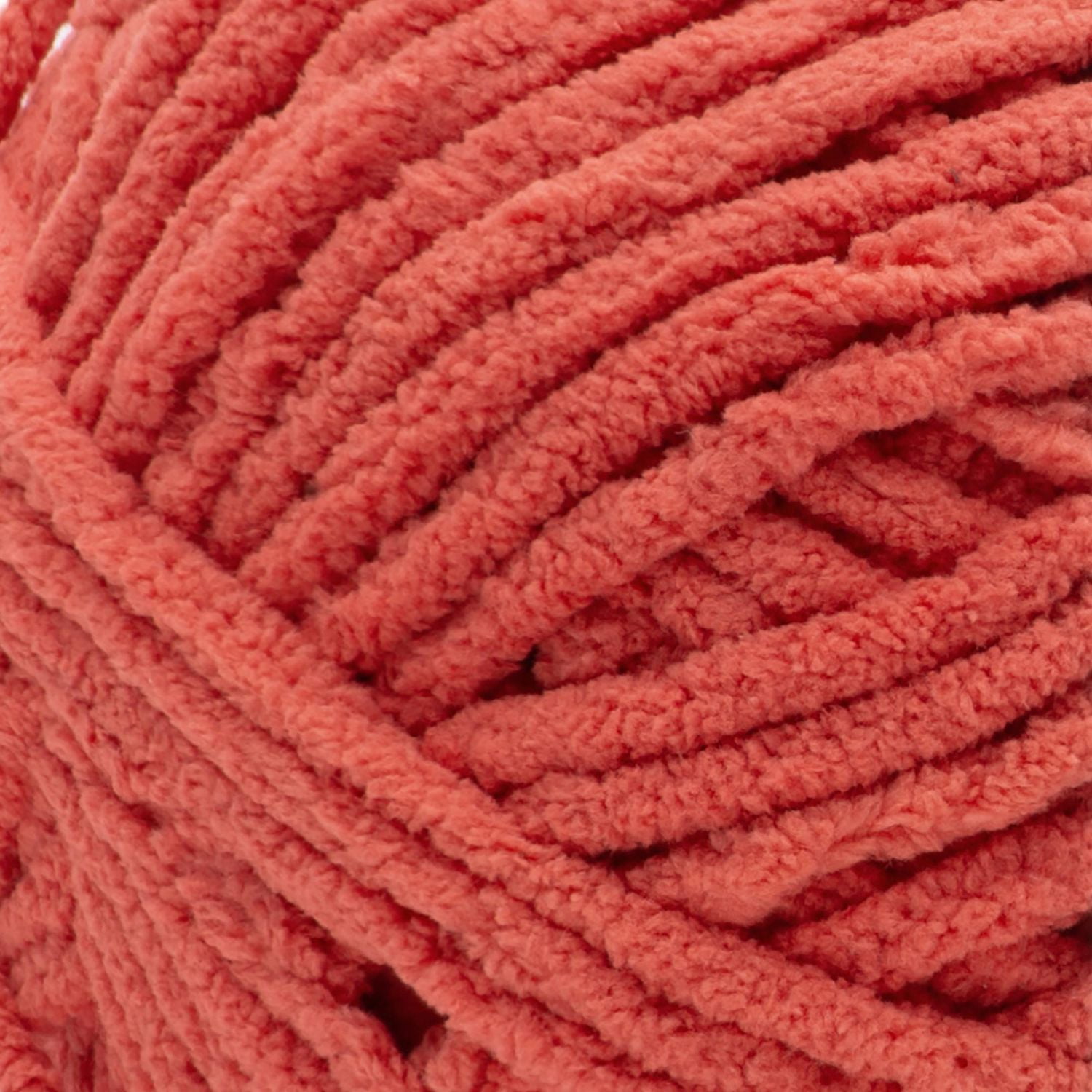 Bernat® Blanket™ #6 Super Bulky Polyester Yarn, Weathered Red 10.5oz/300g, 220 Yards