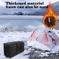 thumbnail image 4 of Home Textile Storage—Outdoor Large Capacity Foldable Thickened Fabric Dirt Rectangular Heavy-Duty Organizer for Comforters Clothes Blankets with Reinforced Handle and Sturdy Zipper, 4 of 7