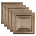 thumbnail image 1 of Great Lakes Tin Detroit Champagne 2ft x 2ft Lay In Ceiling Tiles (5 Pack), 1 of 6