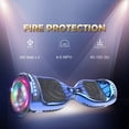 thumbnail image 4 of Hoverboard pour Ados et Adultes (Système hoverstar 2.0), Couleur Chrome et Design Coloré Hooverboard Haut-Parleur Bluetooth Huverboard avec Lumière LED Roues Clignotantes Trottinette Électrique Auto-Équilibrée Certifiée, 4 of 7