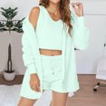 thumbnail image 2 of Sentmoon Women Pjs Sets Tops for Women and Womens Casual Pants Plus Size Crew Neck Womens Lounge Long Sleeve Solid Color Sleepwear for Women Fall for Family Matching Photos, 2 of 9