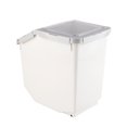 thumbnail image 1 of Pet Food Barrel, Double Sealing Generous Moth Proofing Damp-Proof Beautiful Damp-Proof Dog Feeder, For Cat Dog, 1 of 8