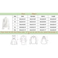 thumbnail image 2 of Womens Shirts Tops Long Sleeve With Punk Ruffles Fall Clothes for Women Tees Blouses Black Size XL, 2 of 3