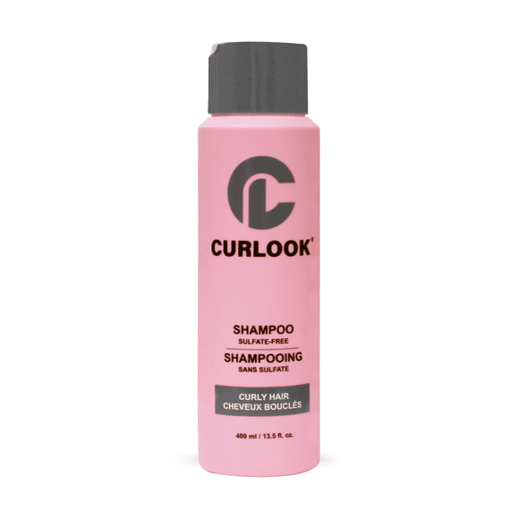Curlook Curly Hair Shampoo | Sulfate-Free - 400ml (13.5 oz) | Cleanses, Moisturizes, Maintains, and Defines Curls | Made in Canada Curly Hair Products