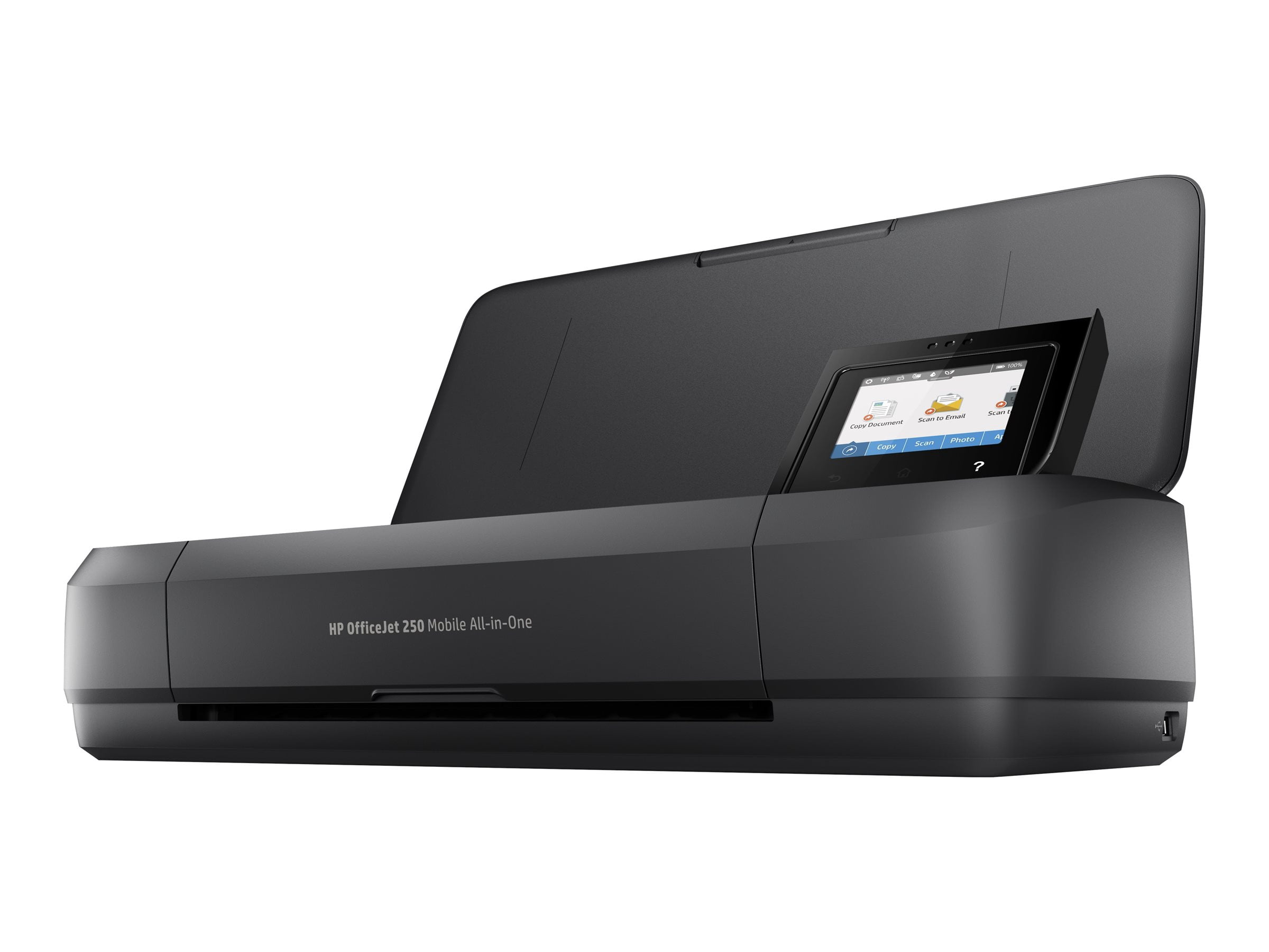 HP Officejet 250 Mobile All-in-One - Multifunction printer - color - ink-jet - Legal (8.5 in x 14 in) (original) - A4/Legal (media) - up to 18 ppm (copying) - up to 10 ppm (printing) - 50 sheets - USB 2.0, Wi-Fi, USB 2.0 host