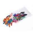 thumbnail image 4 of maskred Pack of 50 Brake Wires Aluminum Alloy Tail Caps Replacement Derailleur Shifter Cable Protector Ends Cycling Accessory Mixed Color 5Set, 4 of 6