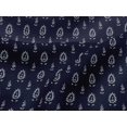 thumbnail image 4 of oneOone Viscose Jersey Fabric Leaves & Floral Block Printed Fabric 1 Yard 60 Inch Wide, 4 of 4