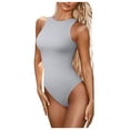 thumbnail image 1 of Aqestyerly Maillot de Bain une Pièce Aguichant à Empiècements pour Femme, Tenue de Plage Décontractée pour Femmes HWRETIE, 1 of 5