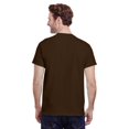 thumbnail image 4 of Gildan - T-Shirt en Coton Épais - 5000 - Chocolat Foncé - Taille : L, 4 of 8