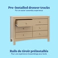 thumbnail image 4 of Graco Noah 6 Drawer Double Dresser, 4 of 11