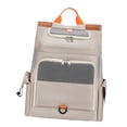 thumbnail image 4 of Bunblic Sac à Dos pour Chat, Sac de Transport avec Boucle, Conception de Soutien pour Petits et Moyens Chiens et Chats, Sac de Transport pour Chat et Chiot pour Voyage et Randonnée, Kaki, 4 of 8