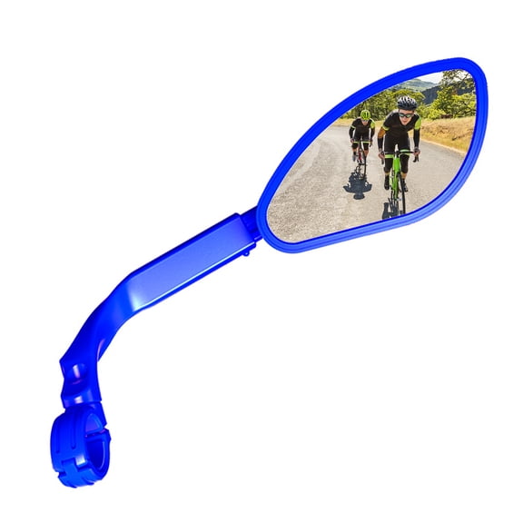 FlyFlise Rétroviseur Arrière Plat Télescopique pour Vélo, Rotation à 360 Degrés, Rétroviseur Latéral et Arrière pour Guidon de Vélo, pour Vélo de Route VTT