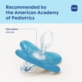 thumbnail image 2 of MAM Comfort Pacifiers, Newborn Pacifiers (2 pack) MAM Pacifiers 0-4 Months, Best Pacifier for Breastfed Babies, Unisex Silicone Pacifier, 2 of 9
