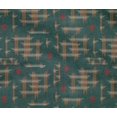 thumbnail image 4 of oneOone Cotton Flex Fabric Geometric Kasuri Print Fabric BTY 40 Inch Wide, 4 of 4