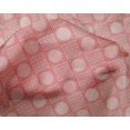 thumbnail image 4 of oneOone Silk Tabby Fabric Stripe & Circle Patchwork Printed Fabric 1 Yard 42 Inch Wide, 4 of 4