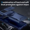 thumbnail image 4 of for Google Pixel 10A Case with Sliding Camera Lens Protective Cover, Heavy Duty Shockproof Rugged Durable Military Grade Drop Protection Phone Case Cover for Google Pixel 10A, Blue, 4 of 7