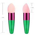 thumbnail image 4 of WRITWAA 3pcs Powder Puff for Face Powder with Egg Shape for Makeup Application Rosy, 4 of 6
