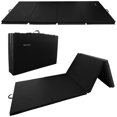thumbnail image 1 of BalanceFrom 10ft x 4ft x 2in 4-Panel All-Purpose Folding Gymnastics Mat, Black, 1 of 10