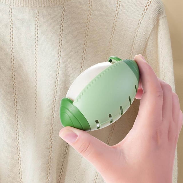 Meitianfacai Portable Laundry Removal Washable Lint Applicator Roller Household Lint Remover, Green