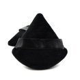 thumbnail image 2 of Black White Triangle Velvet Powder Cosmetic Puffs Mini Makeup Sponge Make Up Tools, 2 of 5