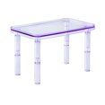 thumbnail image 2 of Milaget Hamster Platform with Pillars Pet Cage Playground Small Animals Platform Violet, 2 of 9