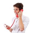 thumbnail image 2 of Retro Classic 3.5 Mm Telephone Handset Mini Mic Speaker Phone Call Receiver For Smartphone, 2 of 5