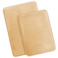thumbnail image 2 of Set of 2 Large Clara Clark Bath Mat Bathroom Rug - Absorbent Memory Foam Bath Rugs - Non-Slip, Thick, Cozy Velvet Feel Microfiber Bathrug, Plush Shower, Toilet- Floor Bathmats Carpet - Cream - 20"x32", 2 of 6