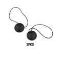 thumbnail image 3 of yingyy 1/2/3/5 2 Pieces Curtain Tieback Round Polyester Replacement Simple Style Household Kitchen Sunshade Drape Fixing Fastener Black 1 Pc, 3 of 6