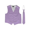thumbnail image 1 of Omega Button Vest + Matching Tie - Lavender - Medium, 1 of 1