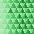 thumbnail image 1 of Ahgly Tapis d'Intérieur Lavable en Machine Carré Vert, 4 Pieds Carré, 1 of 7