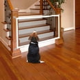 thumbnail image 4 of Retractable Baby Gate, Portable Foldable Mesh Pet Dog Gate Indoor Isolation  Gate Dog Fence Pet Retractable Gates For Stairs, Doorways, Hallways, Indoor And Outdoor, 2 Hooks, 4 of 8