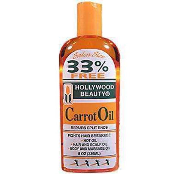 Hollywood Beauty Carrot Oil 8oz